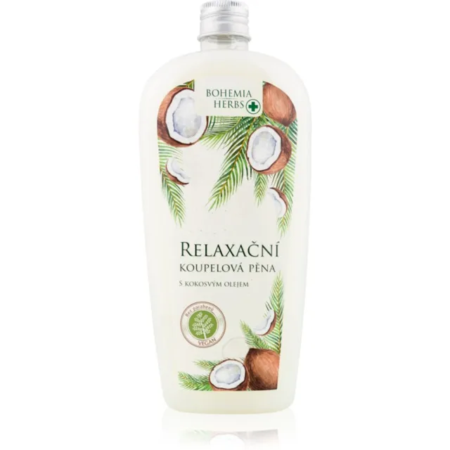 Bohemia Gifts Bohemia Herbs Kokosový Olej koupelová pěna 500 ml