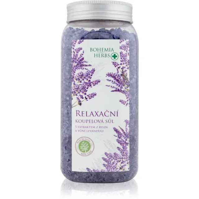 Bohemia Gifts Bohemia Herbs Levandule koupelová sůl 900 g