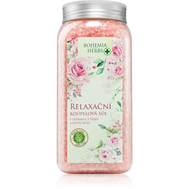 Bohemia Gifts Bohemia Herbs Růže koupelová sůl 900 g