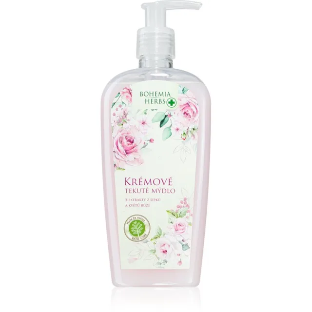 Bohemia Gifts Bohemia Herbs Růže tekuté mýdlo 300 ml