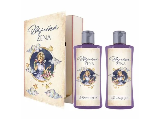 Bohemia Gifts & Cosmetics kosmetická sada Báječná žena 2 x 250 ml