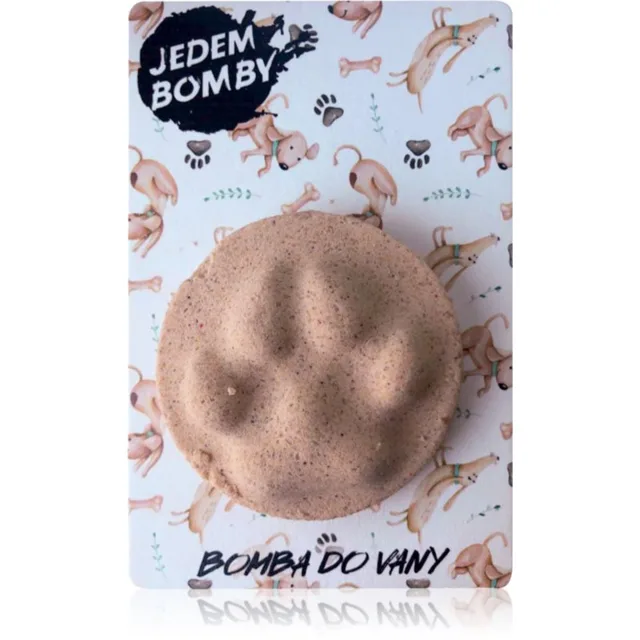 Bohemia Gifts Jedem Bomby Tlapky koupelová bomba s blistrem 85 g