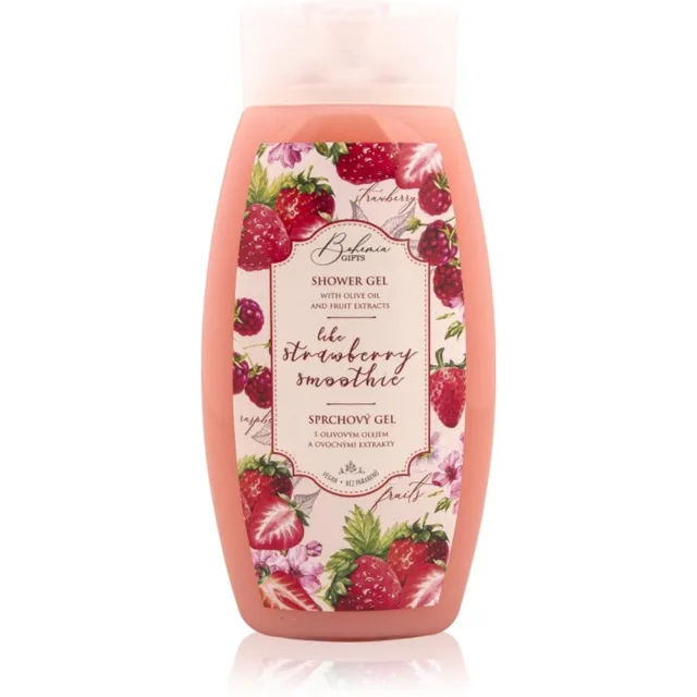 Bohemia Gifts Like Strawberry Smoothie sprchový gel 250 ml