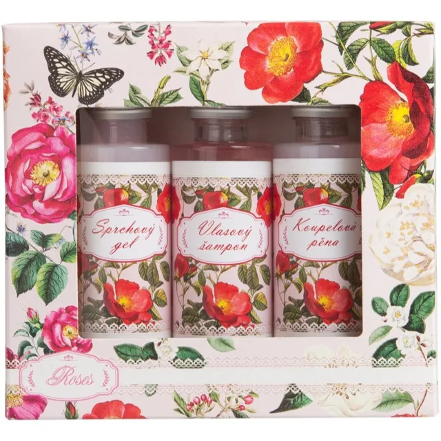 Bohemia Gifts Růže dárková sada s vůní růží