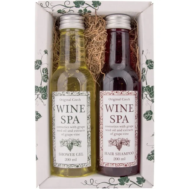 Bohemia Gifts Wine Spa dárková sada do sprchy
