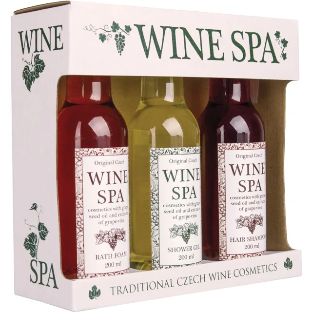 Bohemia Gifts Wine Spa dárková sada pro ženy