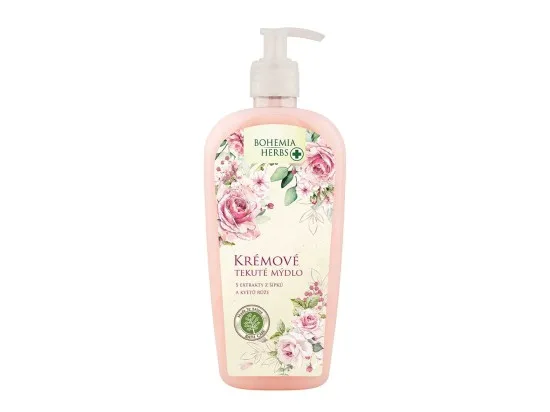 Bohemia Herbs tekuté mýdlo růže 300 ml