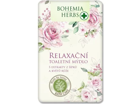Bohemia Herbs toaletní mýdlo růže 100 g