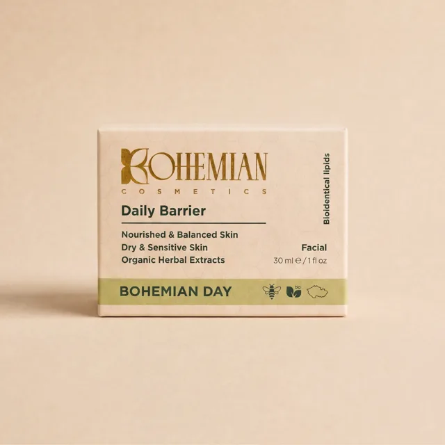 Bohemian Cosmetics Bohemian Day – Daily Barrier, denní pleťový krém, 30 ml