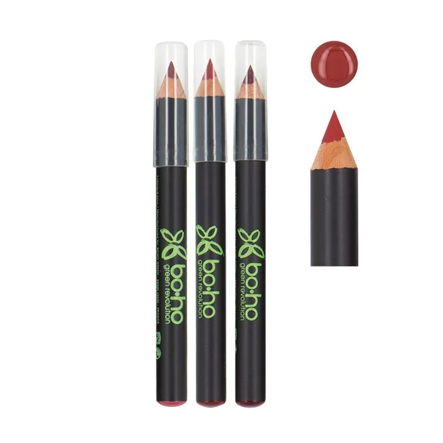 Boho Green Crayon Levres - Tužka na rty Boho Green Crayon Levres - Tužka na rty: 01 Carmin