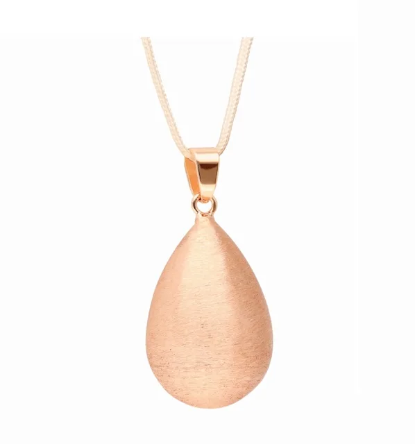 Bola Těhotenská rolnička 1 ks Drop Shape Rose Gold