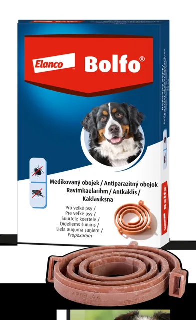 Bolfo 4.442g obojek pro velké psy 70cm