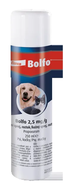 Bolfo Kožní sprej 2,5 mg / g 250 ml