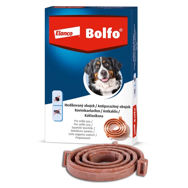 BOLFO medikovaný obojek pro velké psy 70 cm 4.442 g