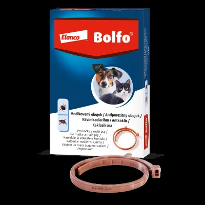 Bolfo obojek pro kočky a malé psy 38 cm