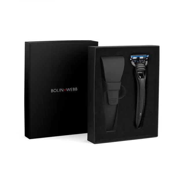 Bolin Webb X1 Nero Black, sada holicího strojku s pouzdrem