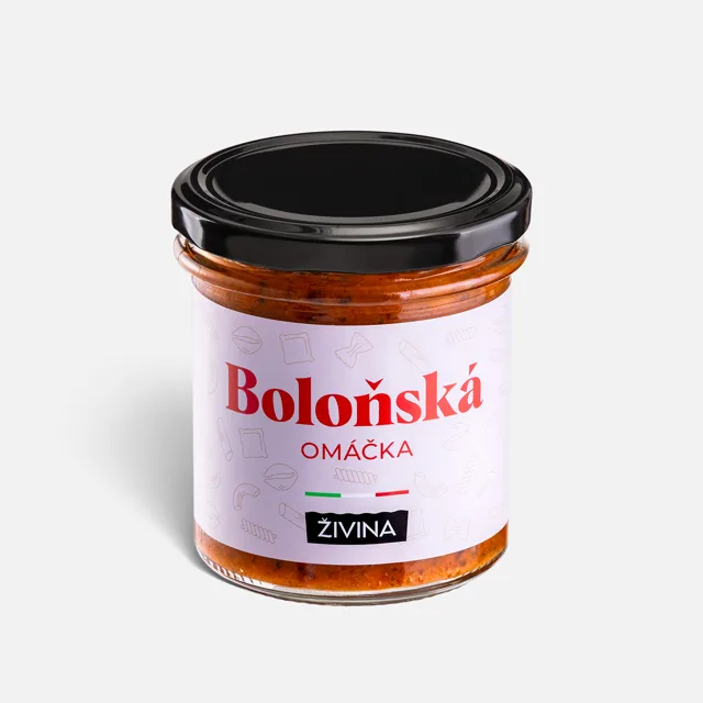 Boloňská omáčka 300 g  poctivý zeleninový základ bez masa