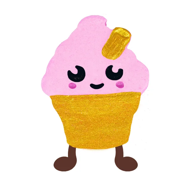 Bomb Cosmetics Šumivá bomba do koupele Isla the Ice Cream 150 g