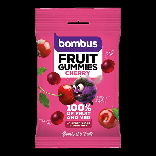 BOMBUS Fruit gummies cherry 35 g