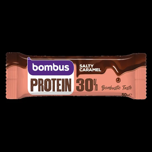BOMBUS Protein 30% slaný karamel 50 g