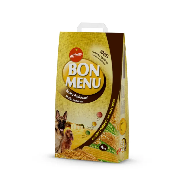 Bon Menu Dog Adult tradiční receptura - Výhodné balení: 2 x 15 kg