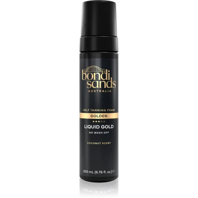 Bondi Sands Liquid Gold rychleschnoucí samoopalovací pěna 200 ml