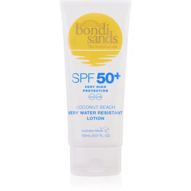 Bondi Sands SPF 50+ Coconut Beach opalovací krém na tělo SPF 50+ s vůní Coconut 150 ml