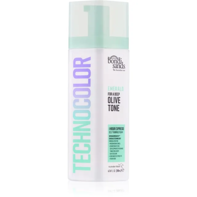 Bondi Sands Technocolor Emerald samoopalovací pěna odstín Golden Olive Bronze 200 ml