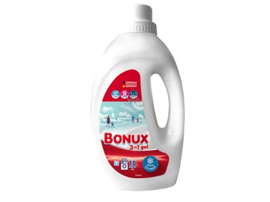 Bonux White Polar Ice Fresh prací gel na bílé prádlo 18 PD