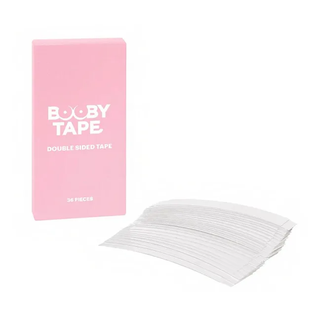 BOOBY TAPE DOUBLE SIDED TAPE - oboustranná lepicí páska na kůži a šaty, 36 ks