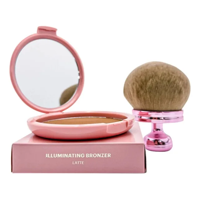 BOOBY TAPE set: Bronzer Latte 20 g + štětec