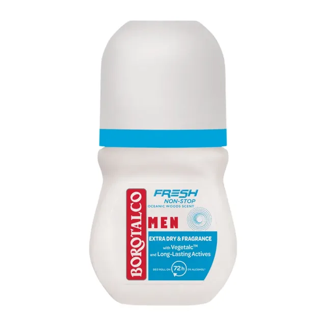 Borotalco Antiperspirant roll on Men Fresh Non-Stop Oceanic Woods 50 ml