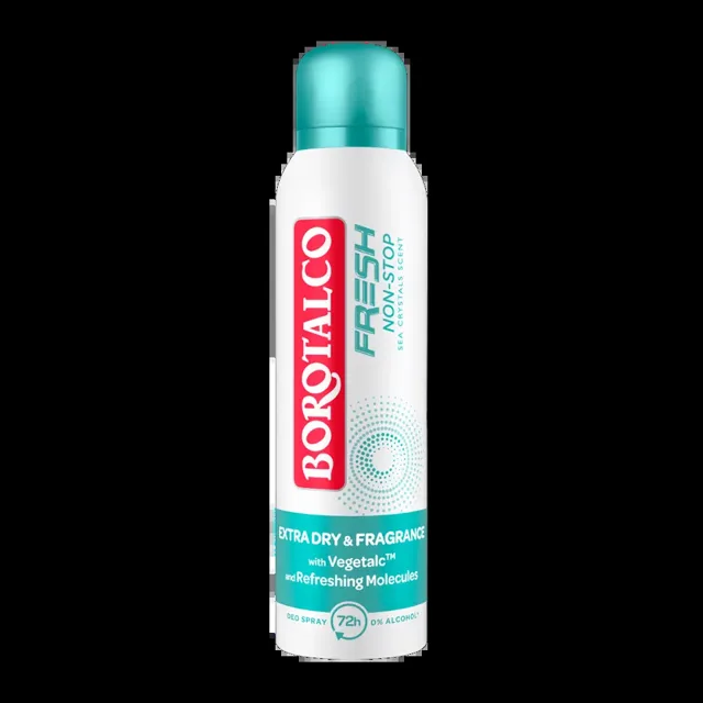 Borotalco Antitranspirant sprej Fresh Non-stop Sea Crystals 150 ml