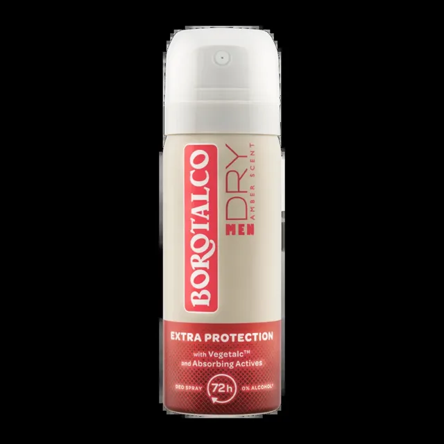 Borotalco Antitranspirant sprej pro muže Dry Amber Scent 45 ml