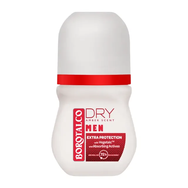 Borotalco Deodorant roll-on pro muže Dry Amber Scent 50 ml