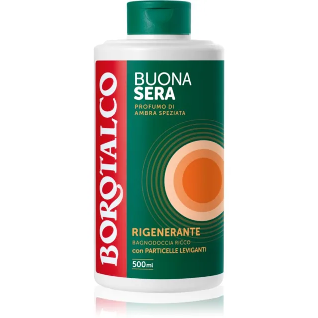 Borotalco Good Evening Regenerating regenerační sprchový gel vůně Spiced Amber 500 ml