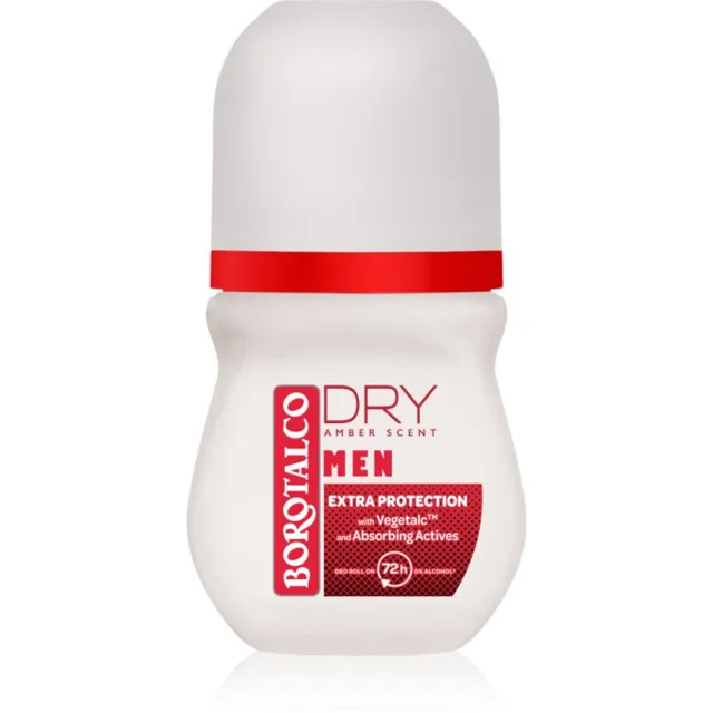 Borotalco MEN Dry deodorant roll-on 72h vůně Amber 50 ml