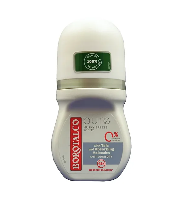 Borotalco Pure Clean Deodorant roll-on 50 ml