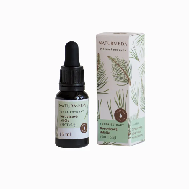 Borovice lesní – Tetra bylinný extrakt – 15 ml – Naturmeda