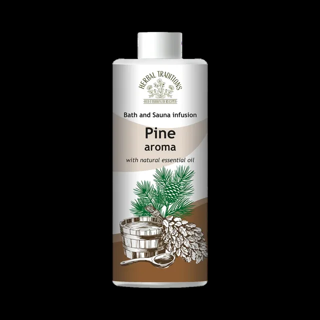 Borovicové aroma do koupele, sauny a parní lázně – 500 ml – Herbal Traditions