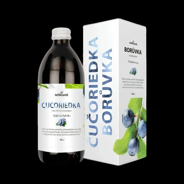 Borůvková šťáva – 500 ml – Nefdesanté