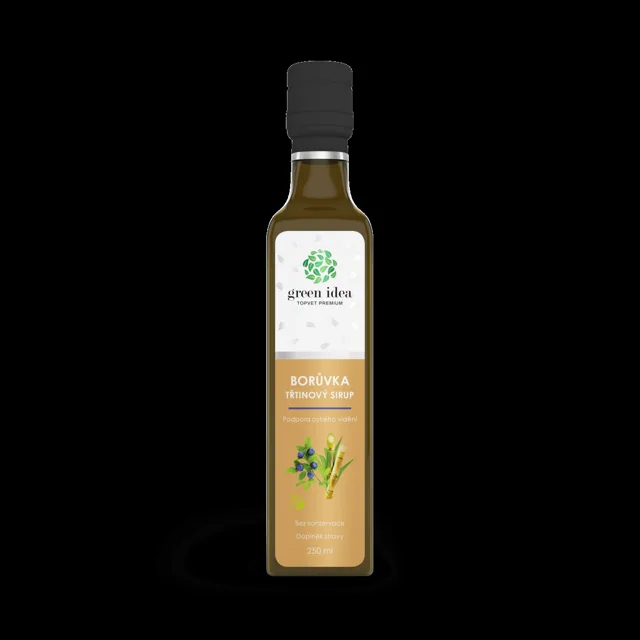 Borůvkový třtinový sirup 250 ml - Green idea