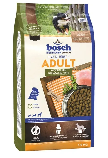 BOSCH Adult drůbež a jáhly 1 kg