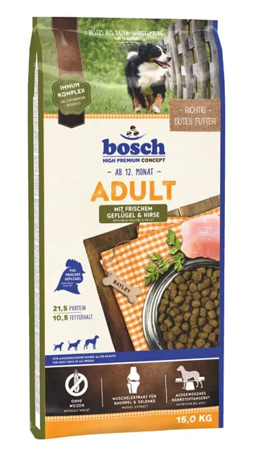 BOSCH Adult Drůbeží&amp;Proso 15kg