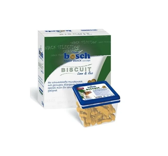 BOSCH Biscuit Lamb Rice 10 kg sušenky ve formě kostek pro psy