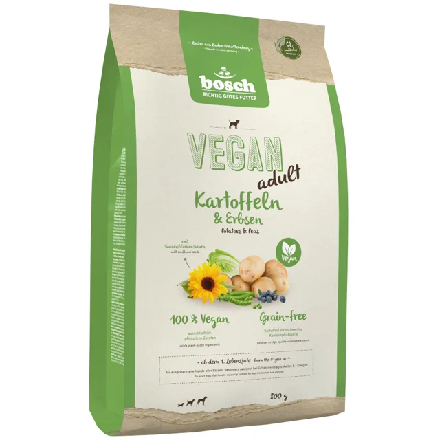 bosch HPC Adult Vegan s bramborami a hráškem - 10 kg