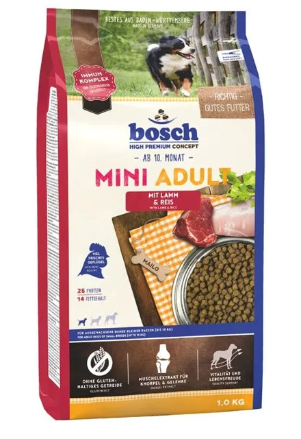 BOSCH Mini Adult Lamm &amp; Reis 1 kg