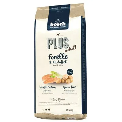 BOSCH Plus Forelle &amp; Kartoffel 12.5 kg