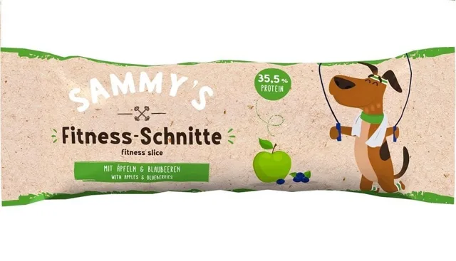 BOSCH SAMMY’S Fitness Jablko &amp; Borůvka Slice Bar 25 g