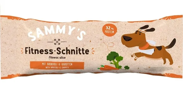BOSCH SAMMY’S Fitness Slice Tyčinka s brokolicí a mrkví 25 g pro psy